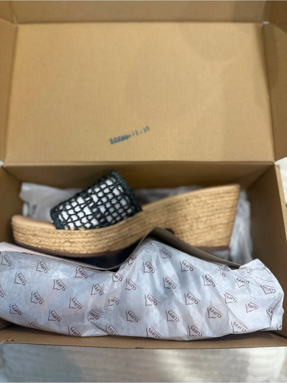 Cliffs By White Mountain Biancia Espadrille Platform Sandal-NWT-Size 10 - Picture 6 of 10